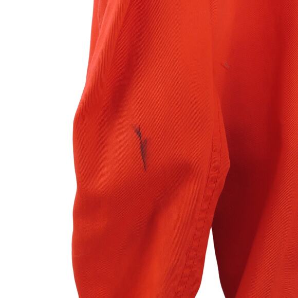 J. Crew Red Jacket with Black Collar Lightweight Twee Jacket Medium - Picture 6 of 8